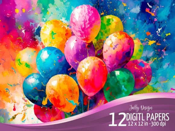 Download Birthday Balloons Color Explosion Party - Balloons Collection