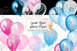 Download Gender Reveal Balloons Clipart - Balloons Collection