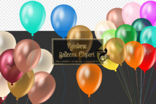 Download Rainbow Balloons Clipart - Balloons Collection