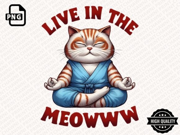 Download Funny Cat Doing Yoga Clipart PNG - Funny Collection
