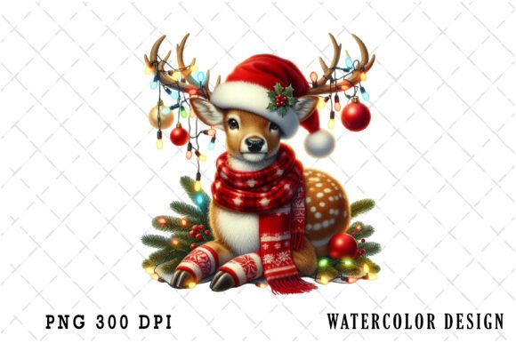 Download Funny Christmas Reindeer Clipart Bundle - Funny Collection