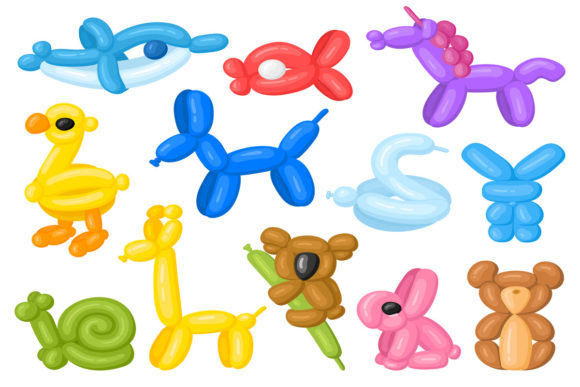 Download Cartoon Birthday Balloons - Balloons Collection