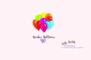 Download Rainbow 2 Pride Balloons Graphic - Balloons Collection