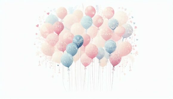 Download Dreamy Pastel Balloons - Balloons Collection